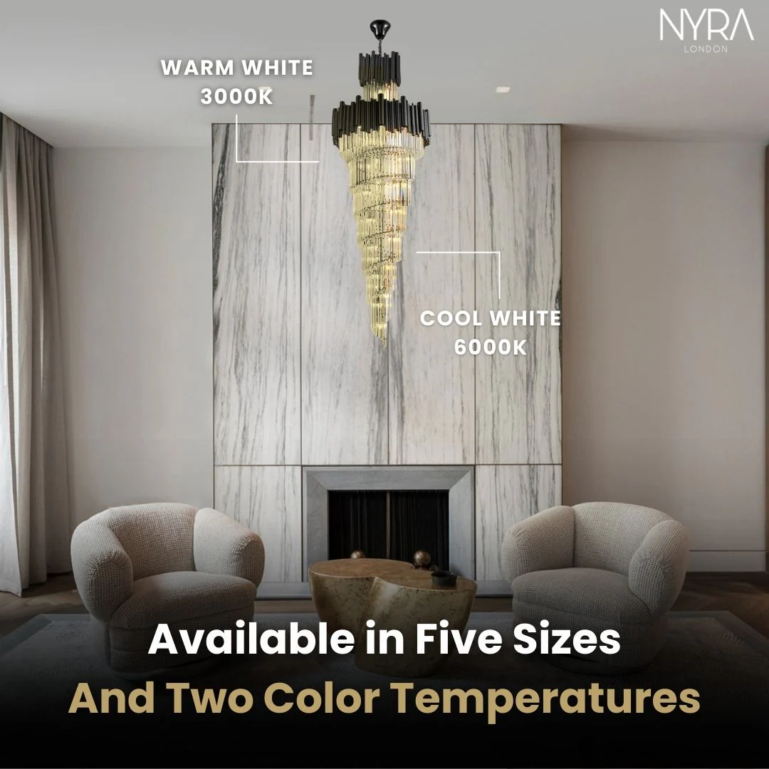 New York Black Chandelier - Image 8