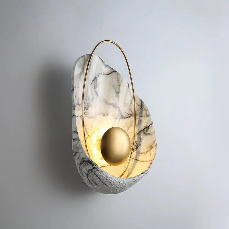 Luxury Imitation Marble Wall Lamp - Image 11