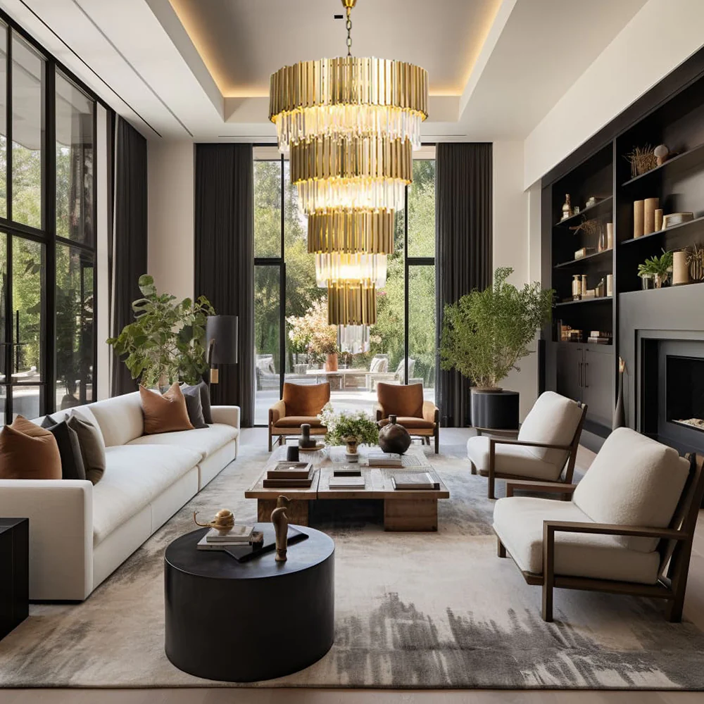 Golden Pisa Chandelier - Image 10