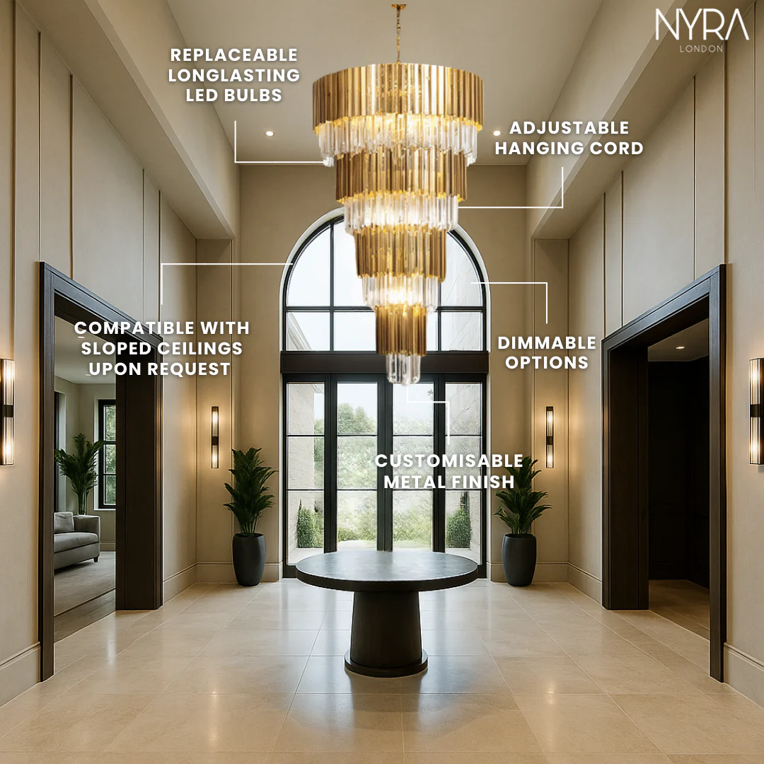 Golden Pisa Chandelier - Image 15