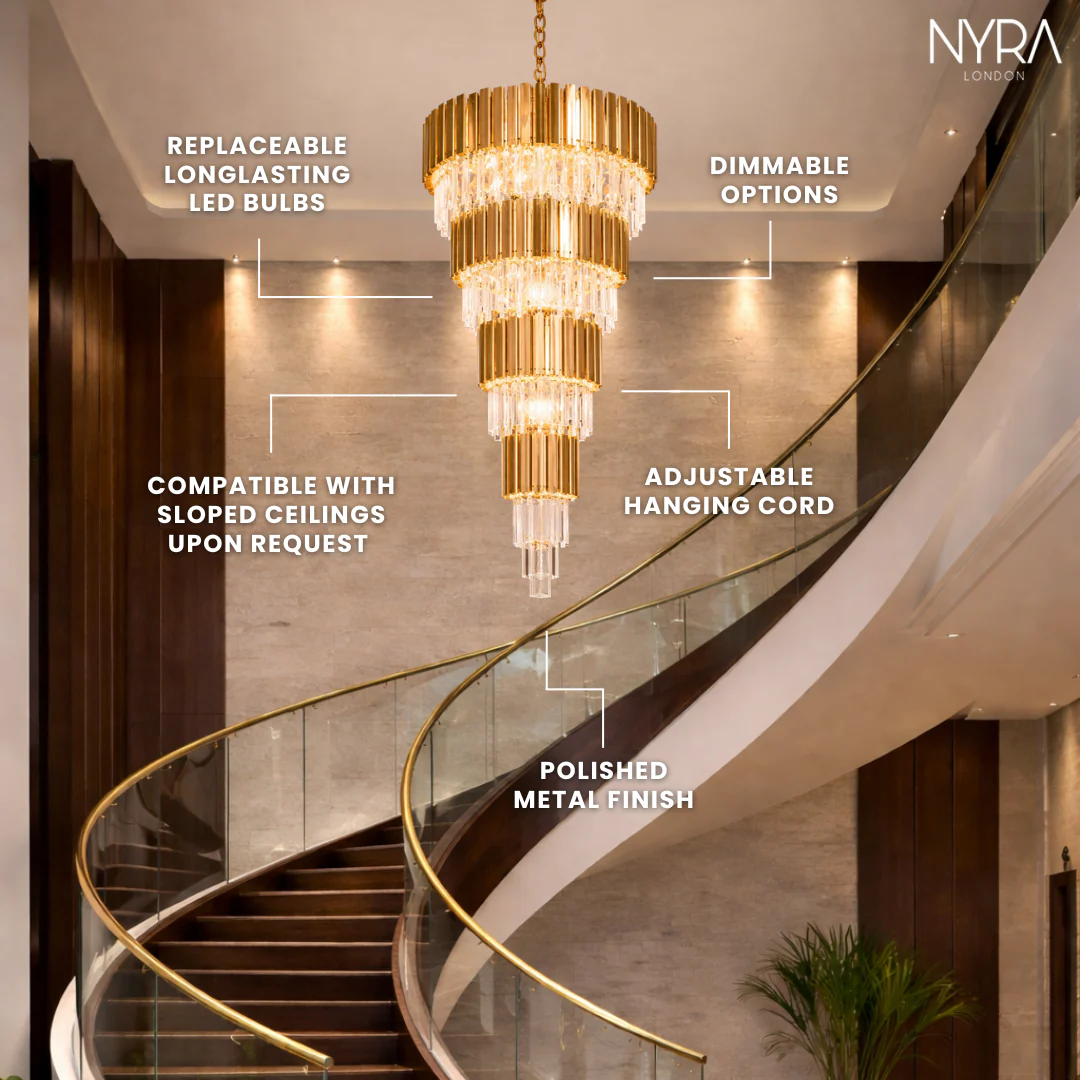 Golden Pisa Chandelier - Image 6