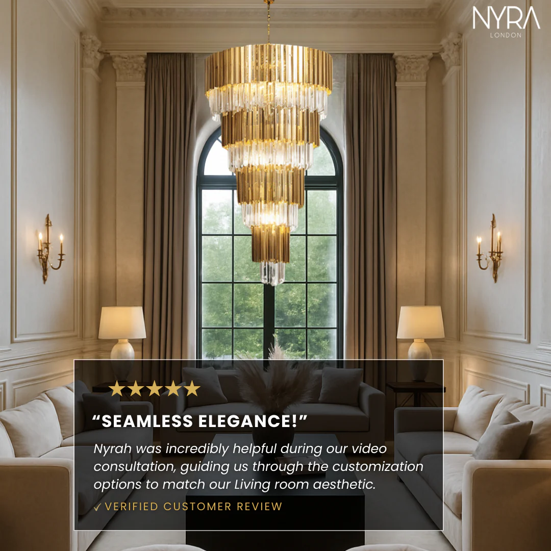 Golden Pisa Chandelier - Image 7