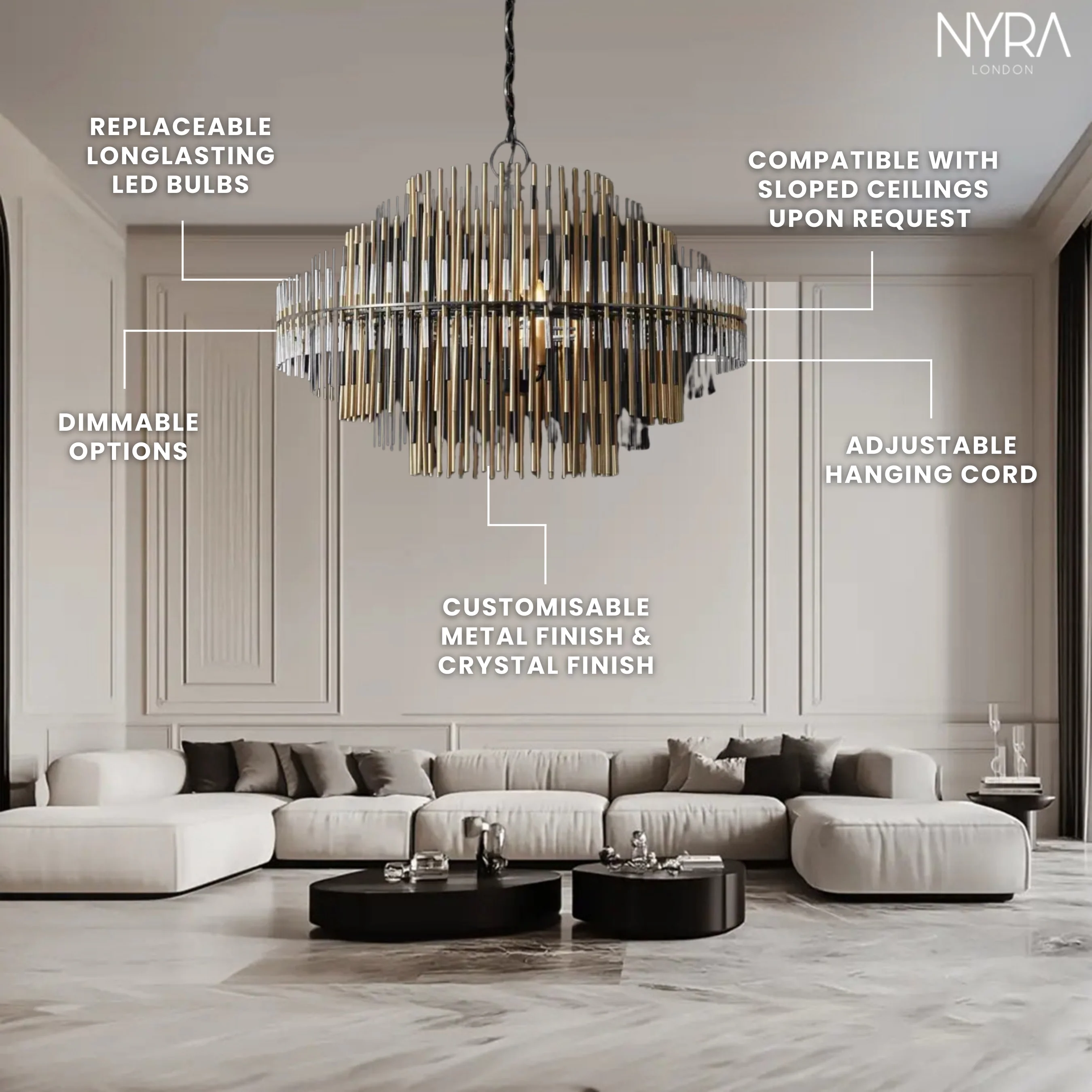 Rory Chandelier Collection - Image 4