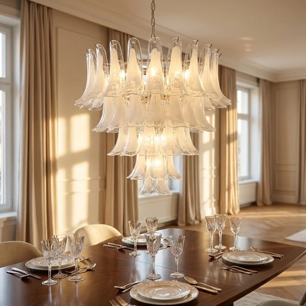 Maisonix Glass Pendant Light
