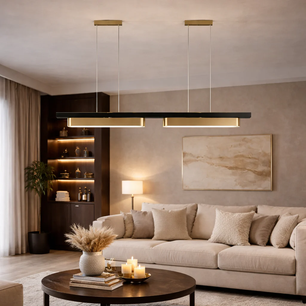 Manora Minimalist Modern Chandelier - Image 8