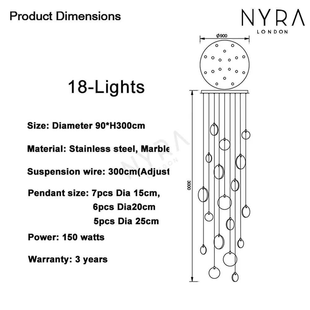 Marble Pendant Lights - Image 27