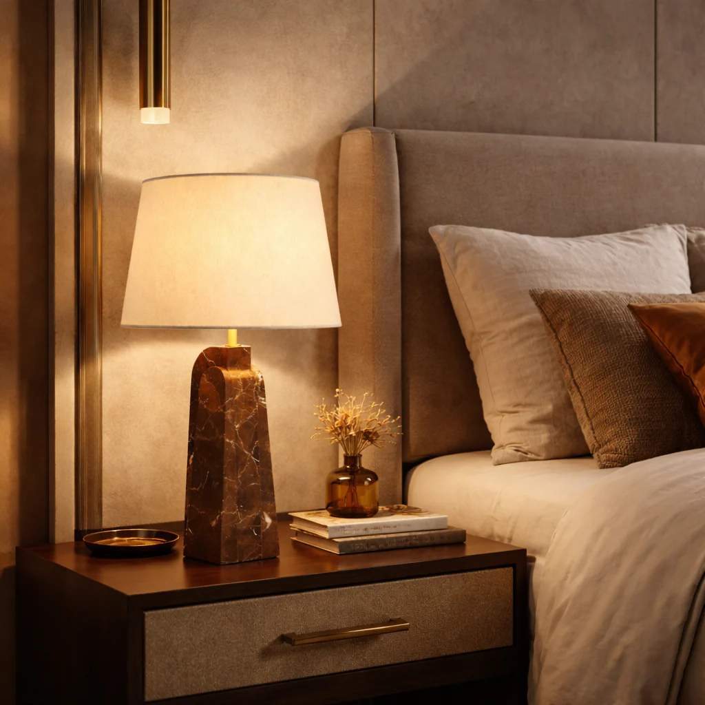 Mariva Marble Table Lamp - Image 3