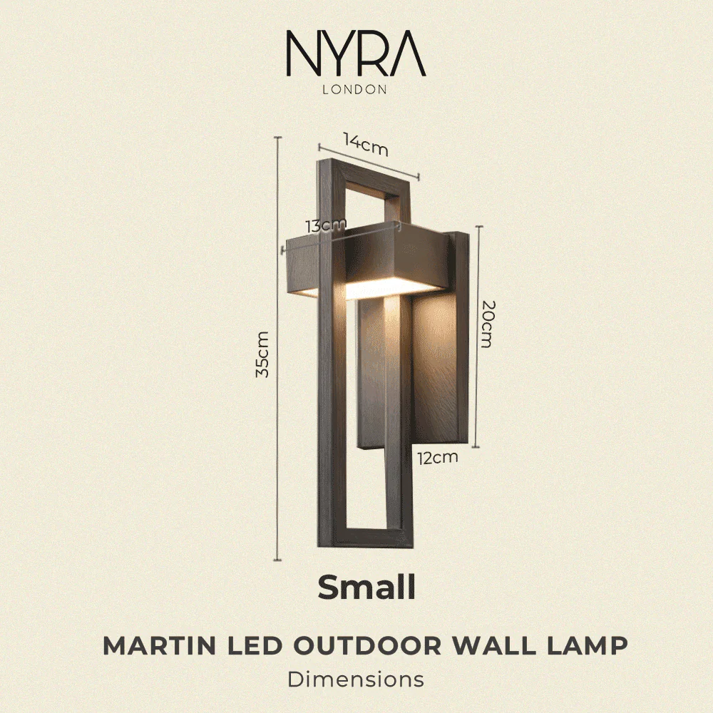 Martin LED Outdoor Wall Lamp - Image 5