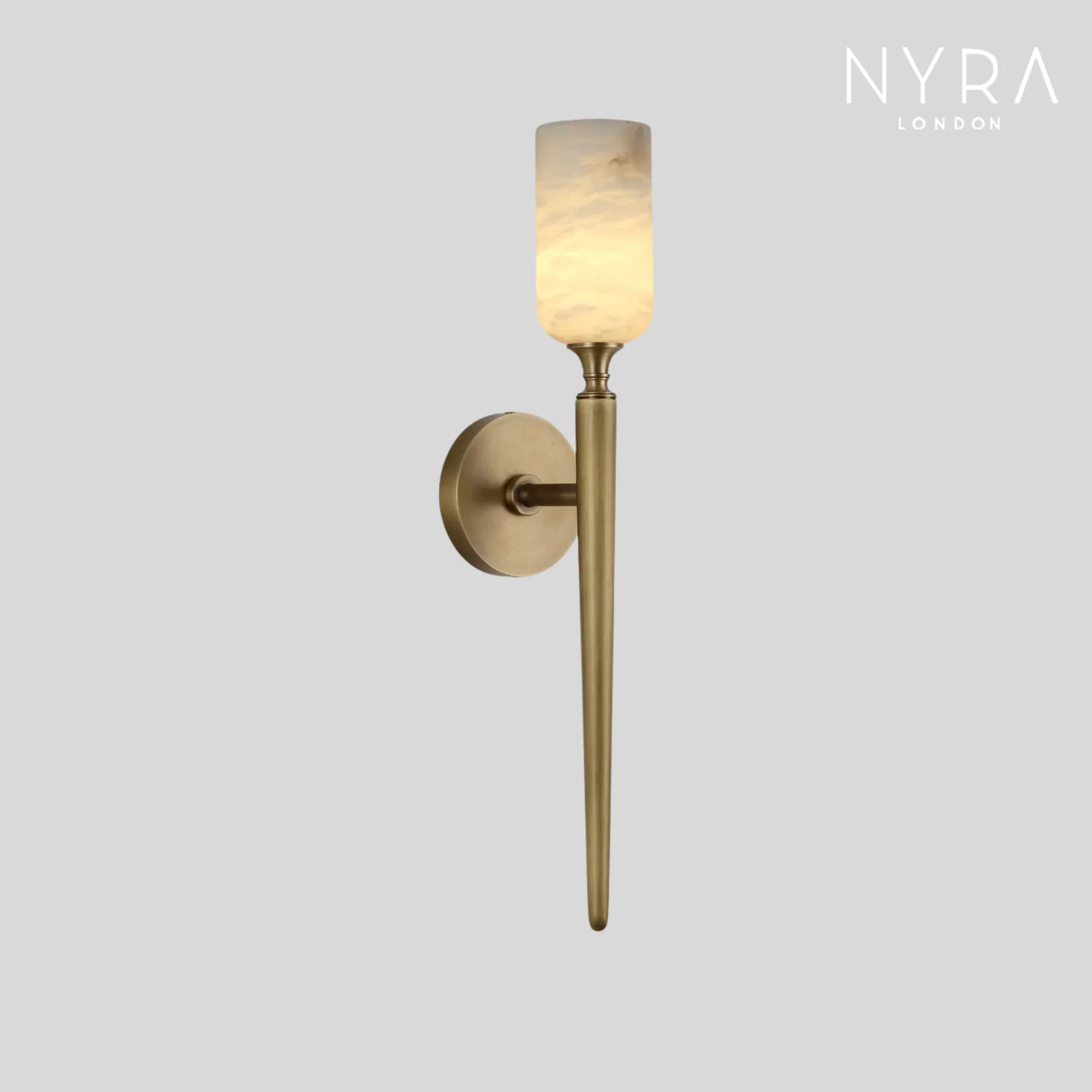 Meridian Alabaster Wall Light