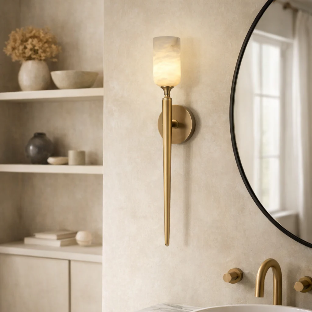 Meridian Alabaster Wall Light - Image 10