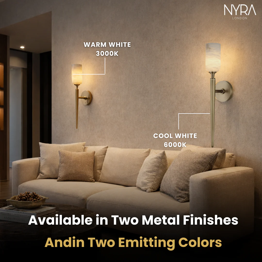Meridian Alabaster Wall Light - Image 5