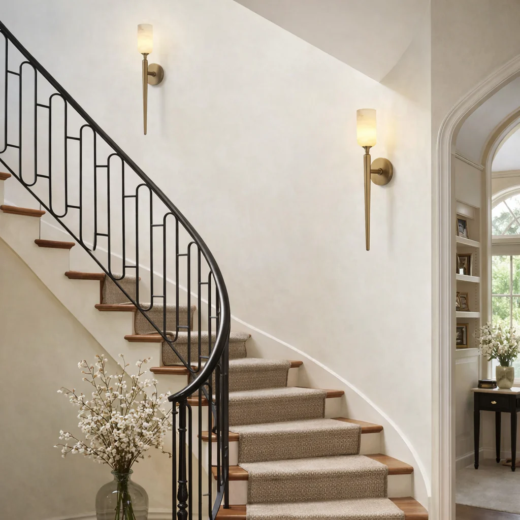 Meridian Alabaster Wall Light - Image 9