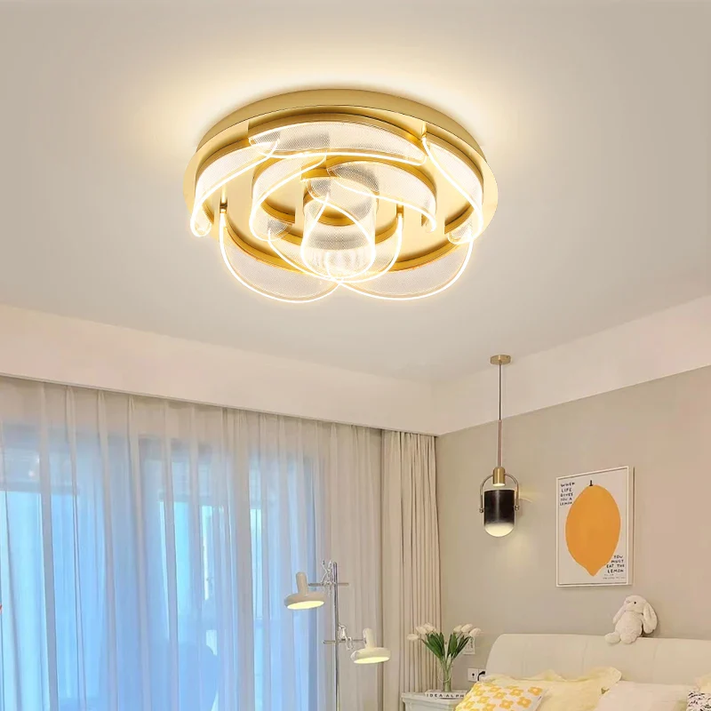 Minimalist Petal Ceiling Chandelier - Image 11
