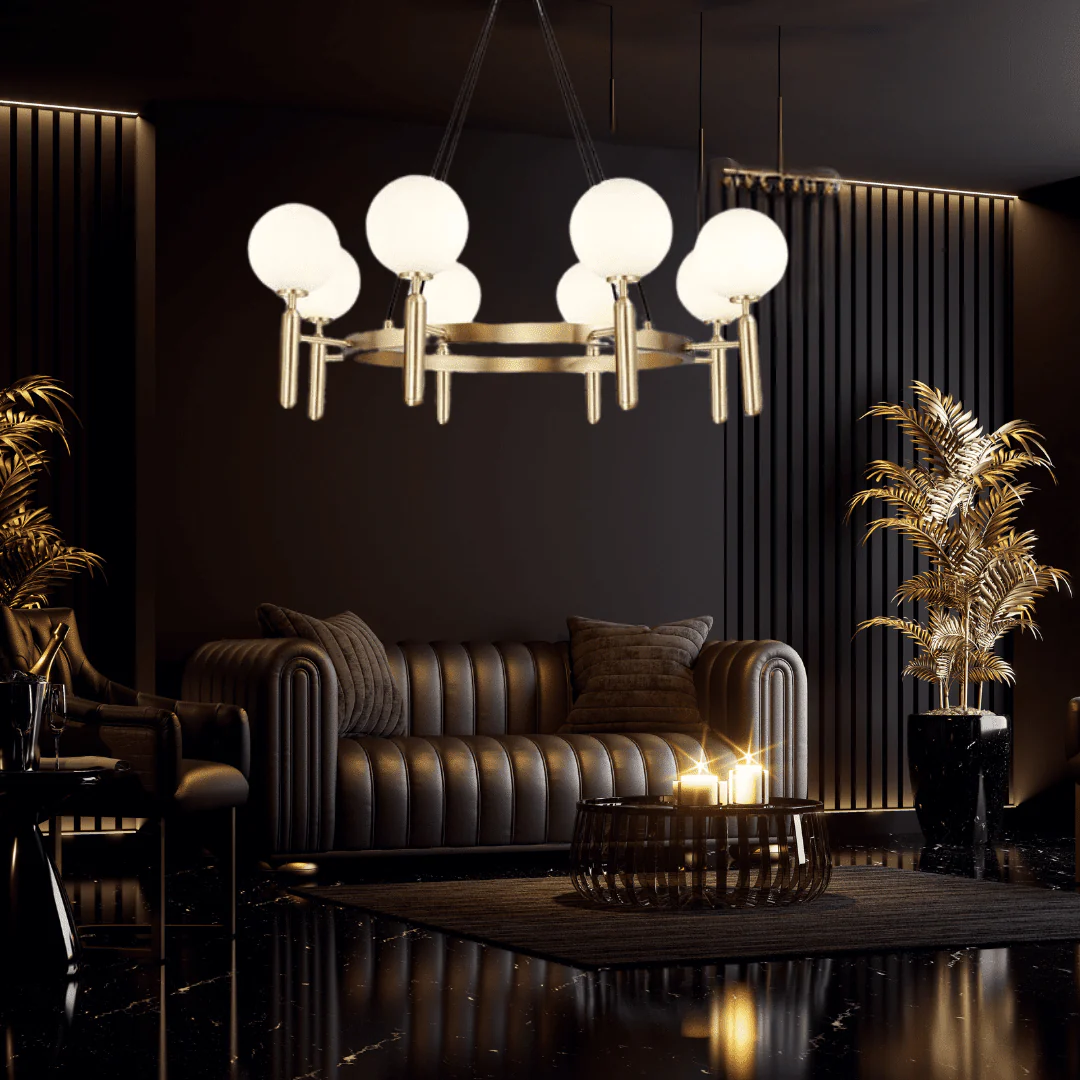 Diana Orb Ball Chandelier - Image 3