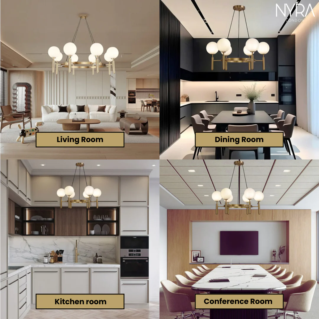 Diana Orb Ball Chandelier - Image 5