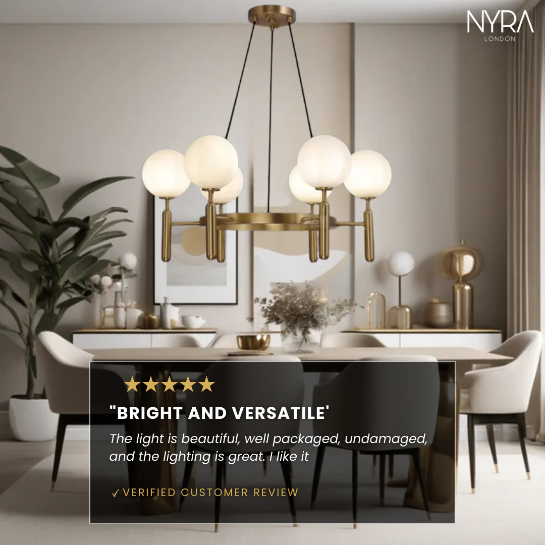 Diana Orb Ball Chandelier - Image 6