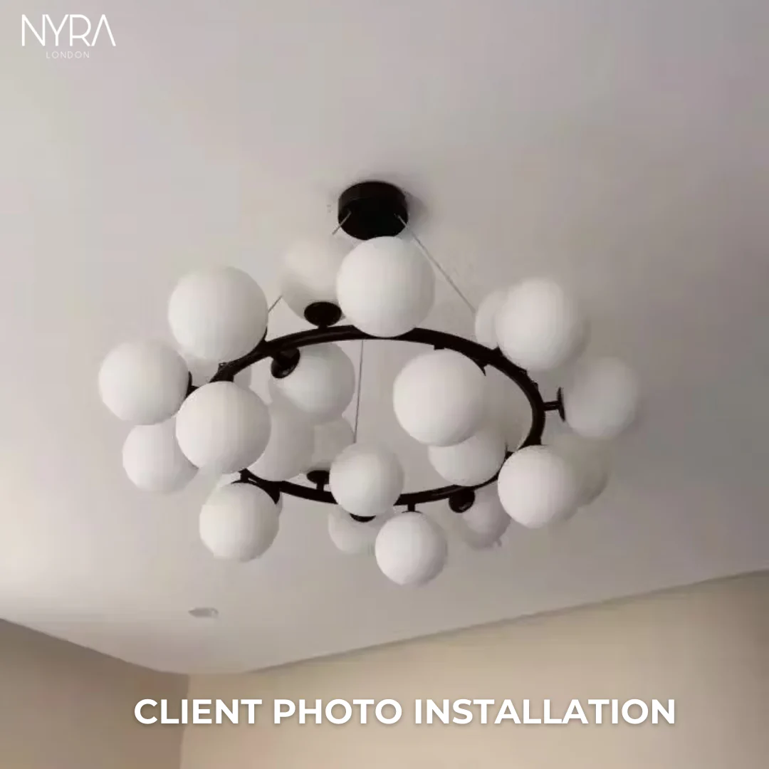 Diana Orb Ball Chandelier - Image 9