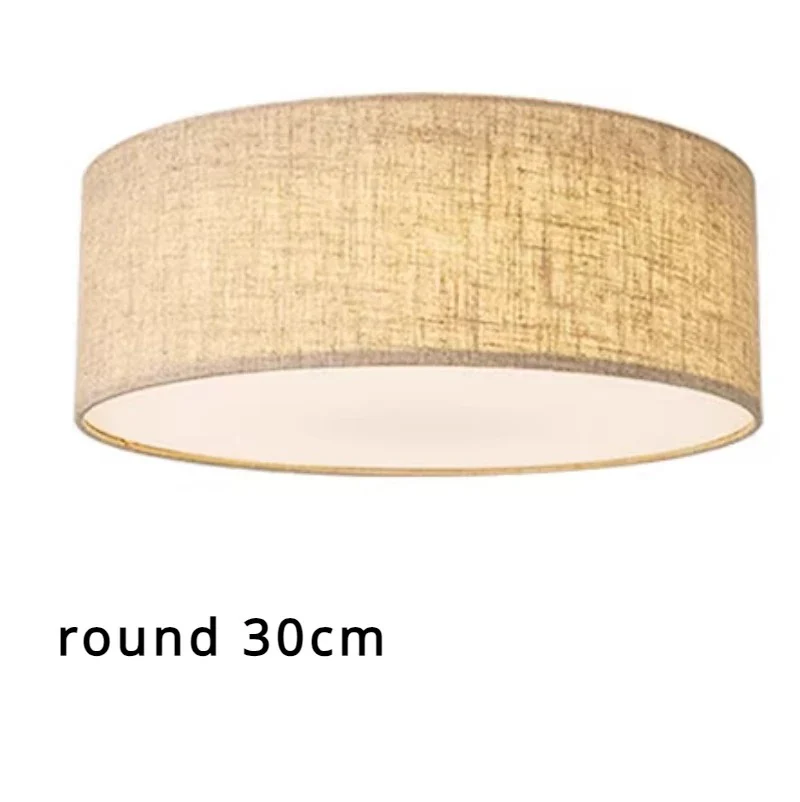 Minimalist Fabric Drum Ceiling Light - Image 6