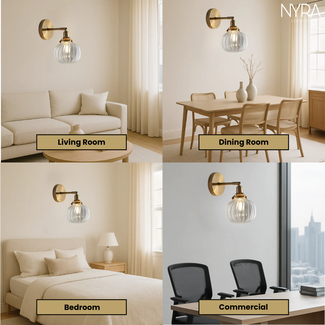 Orla Glass Wall Lamp - Image 4