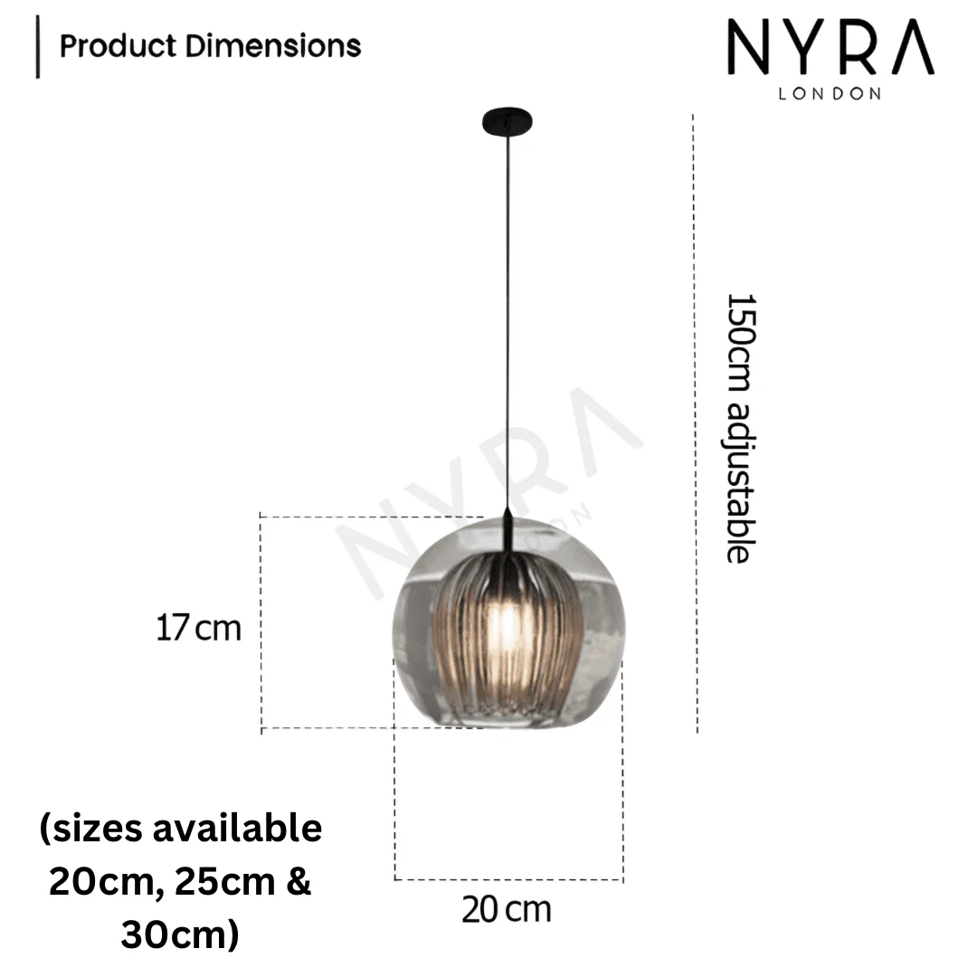 Mizan Glass Pendant - Image 8