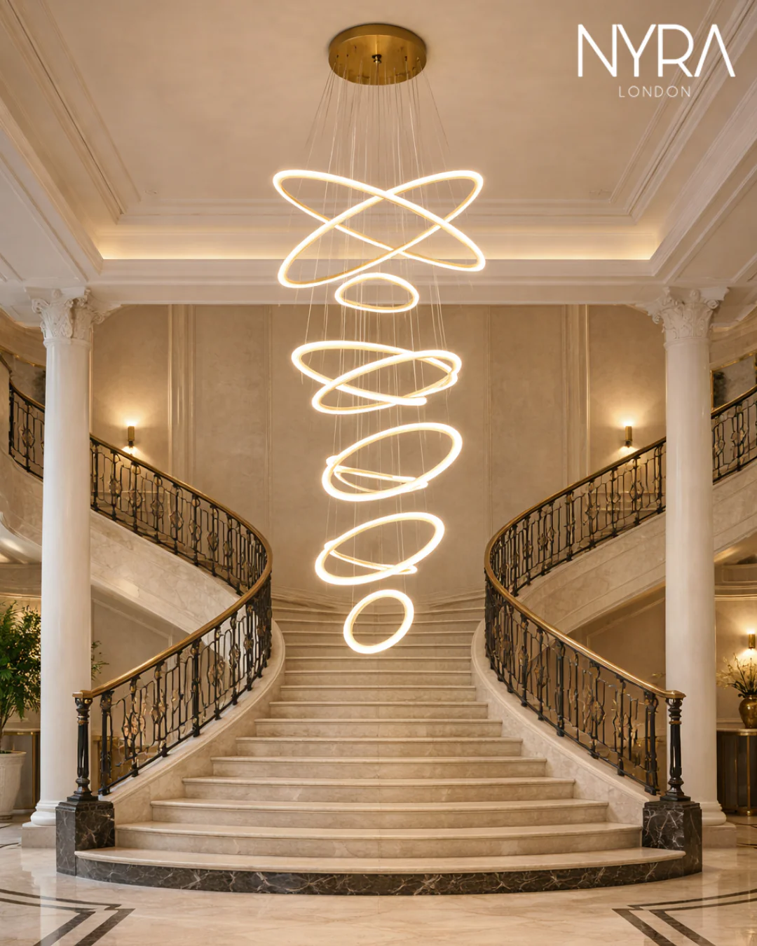 Mia Ring Chandelier