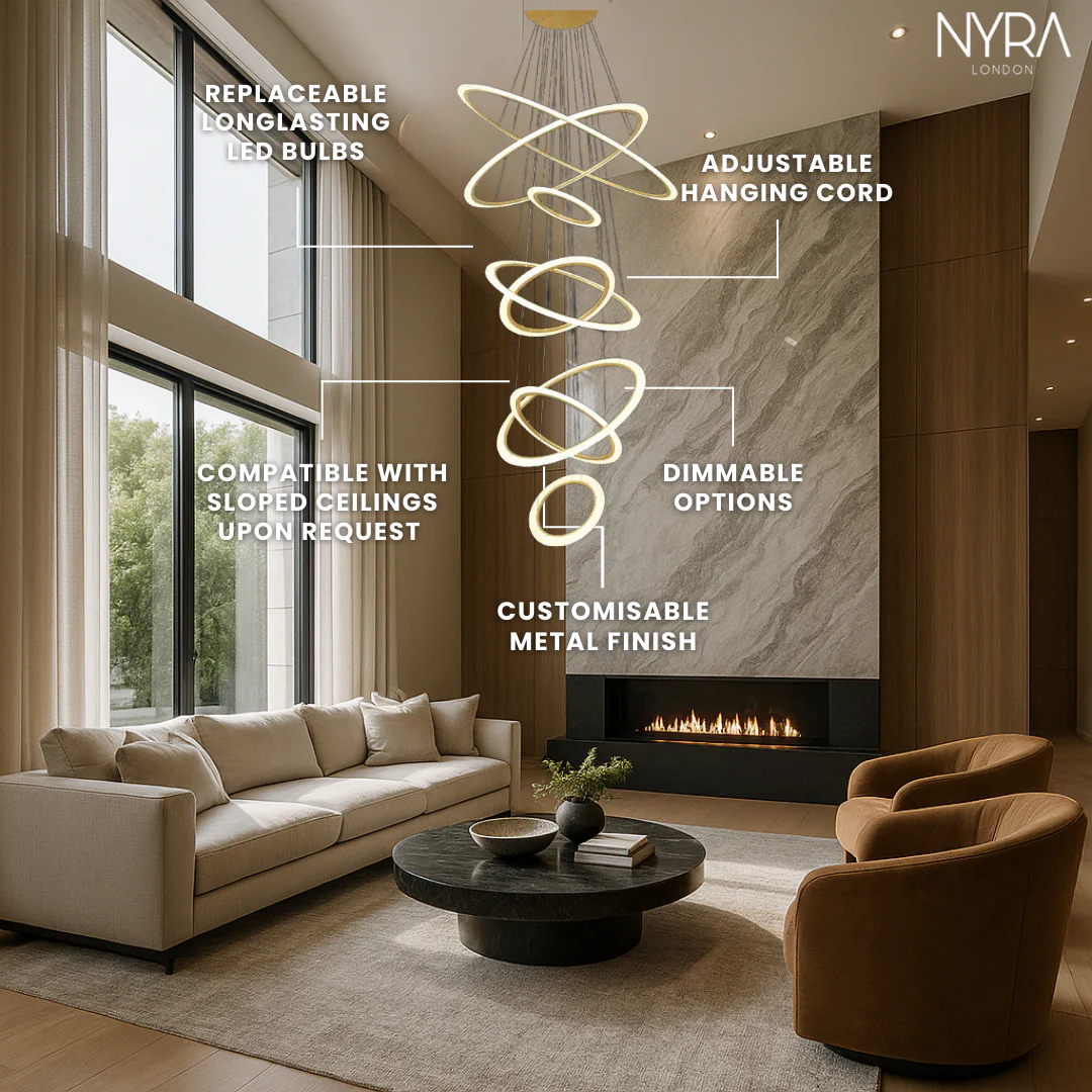 Mia Ring Chandelier - Image 15