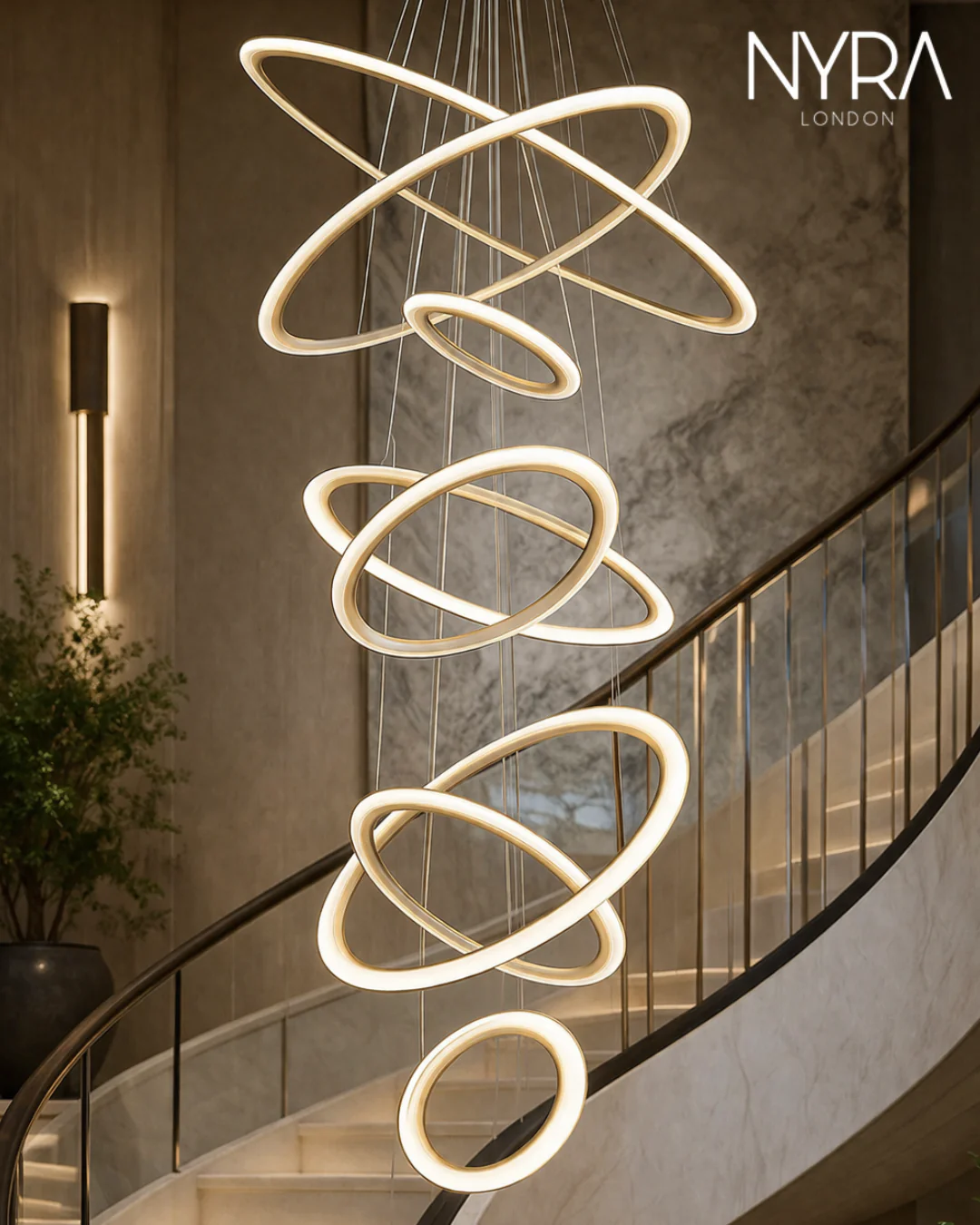 Mia Ring Chandelier - Image 2