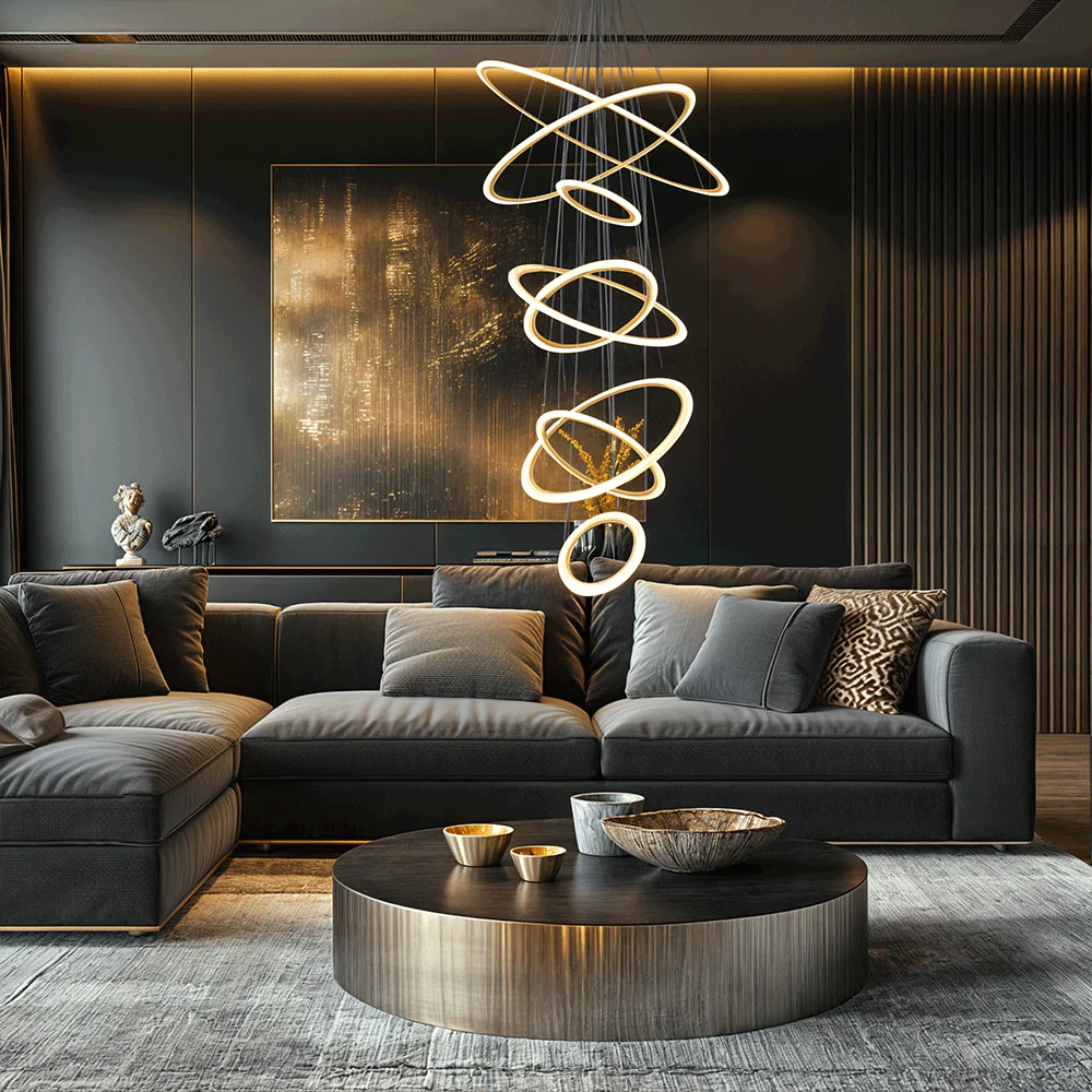 Mia Ring Chandelier - Image 23