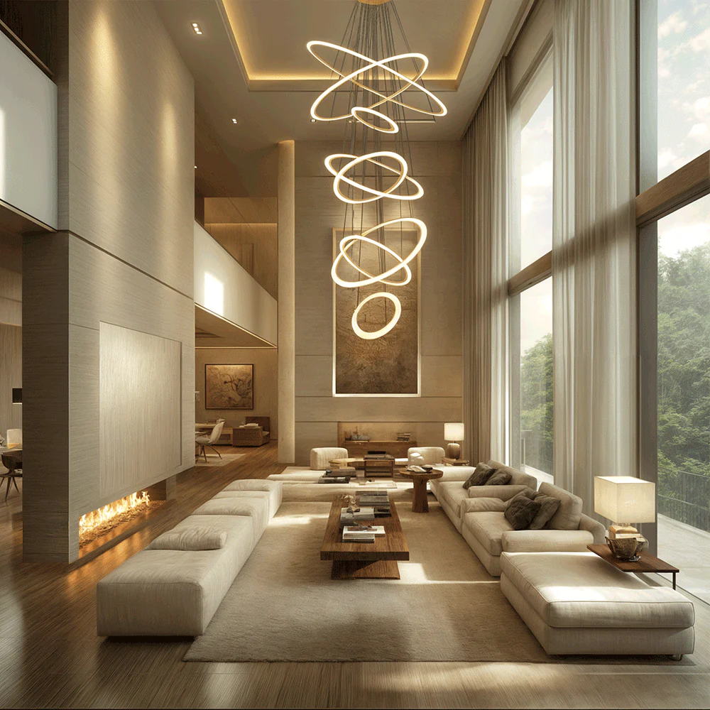 Mia Ring Chandelier - Image 3