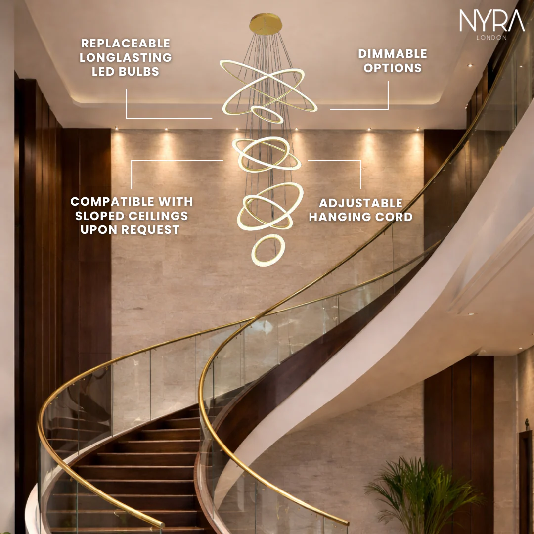 Mia Ring Chandelier - Image 6
