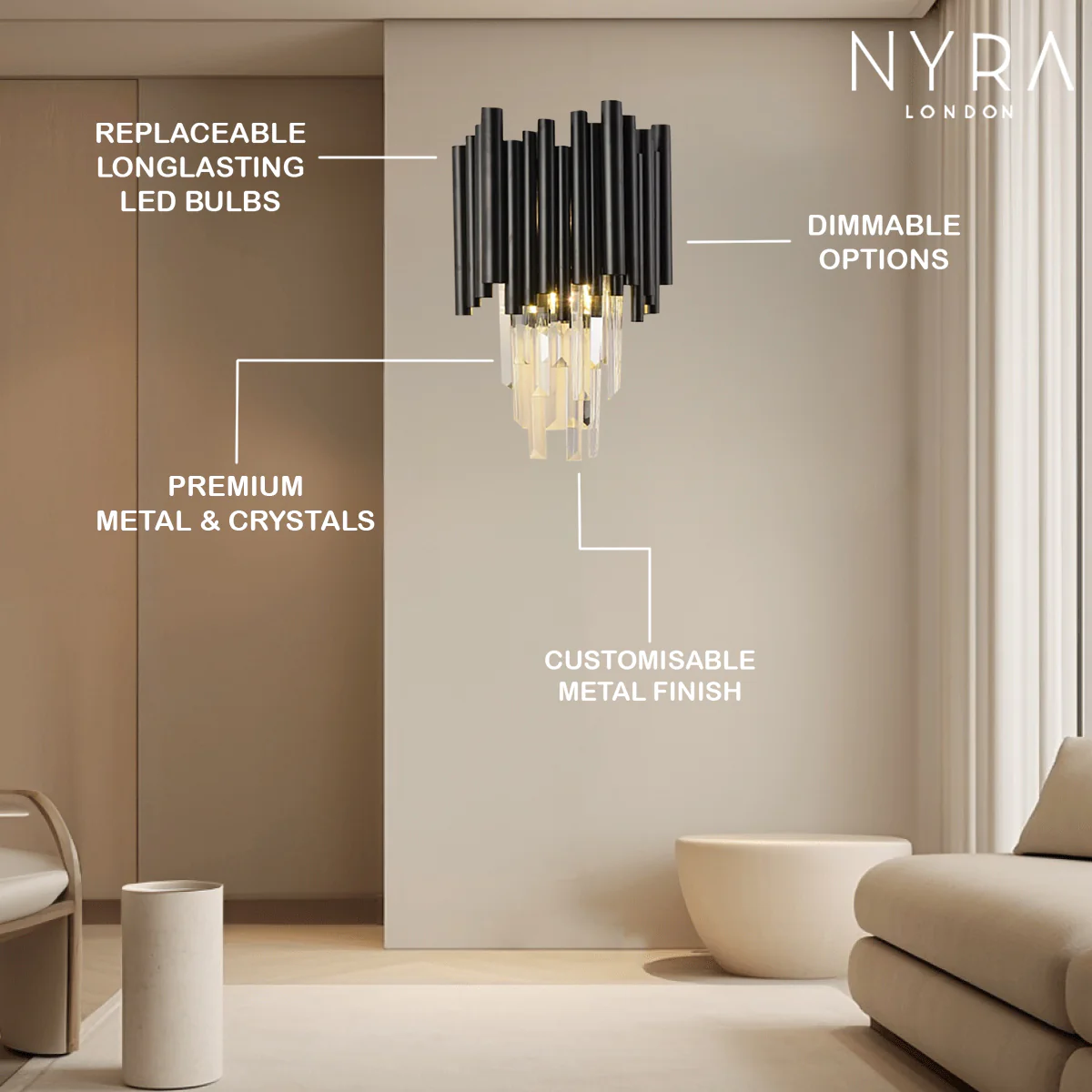 New York Wall Lamp - Image 5