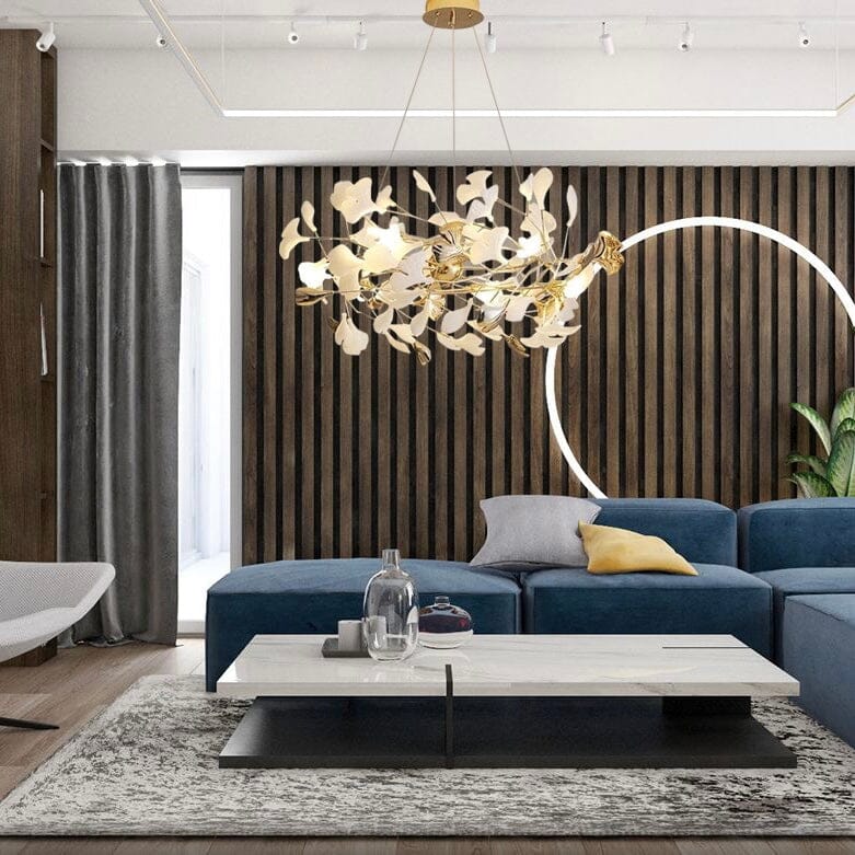 Ceramic Petal Chandelier - Image 19
