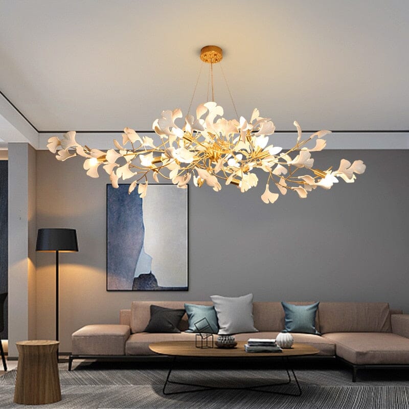 Ceramic Petal Chandelier - Image 5