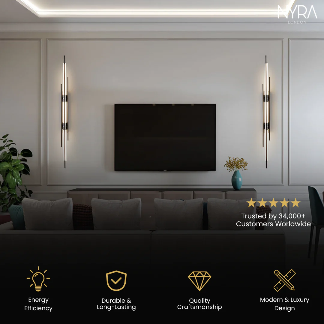 NYRA LED Aztec Wall Lamp - Image 3