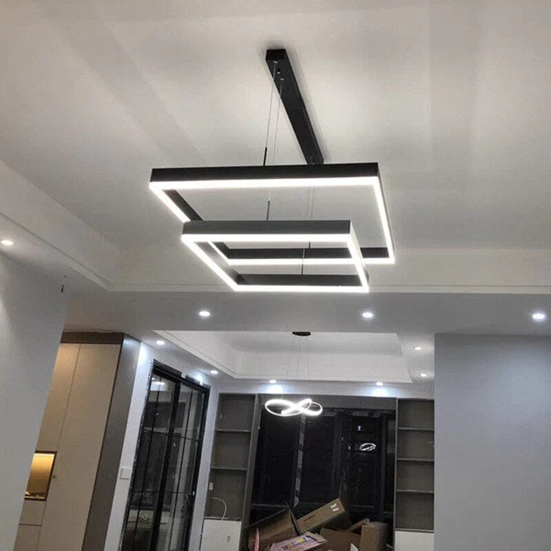 Square pendant chandelier - Image 2