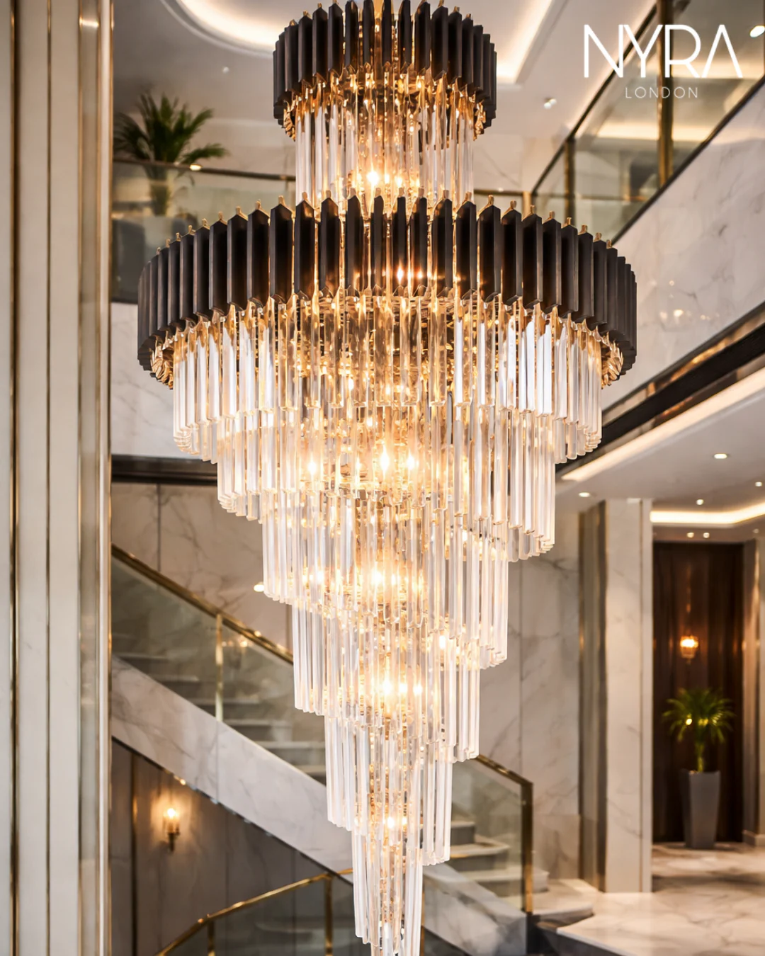 Safa Spiral Chandelier - Image 2