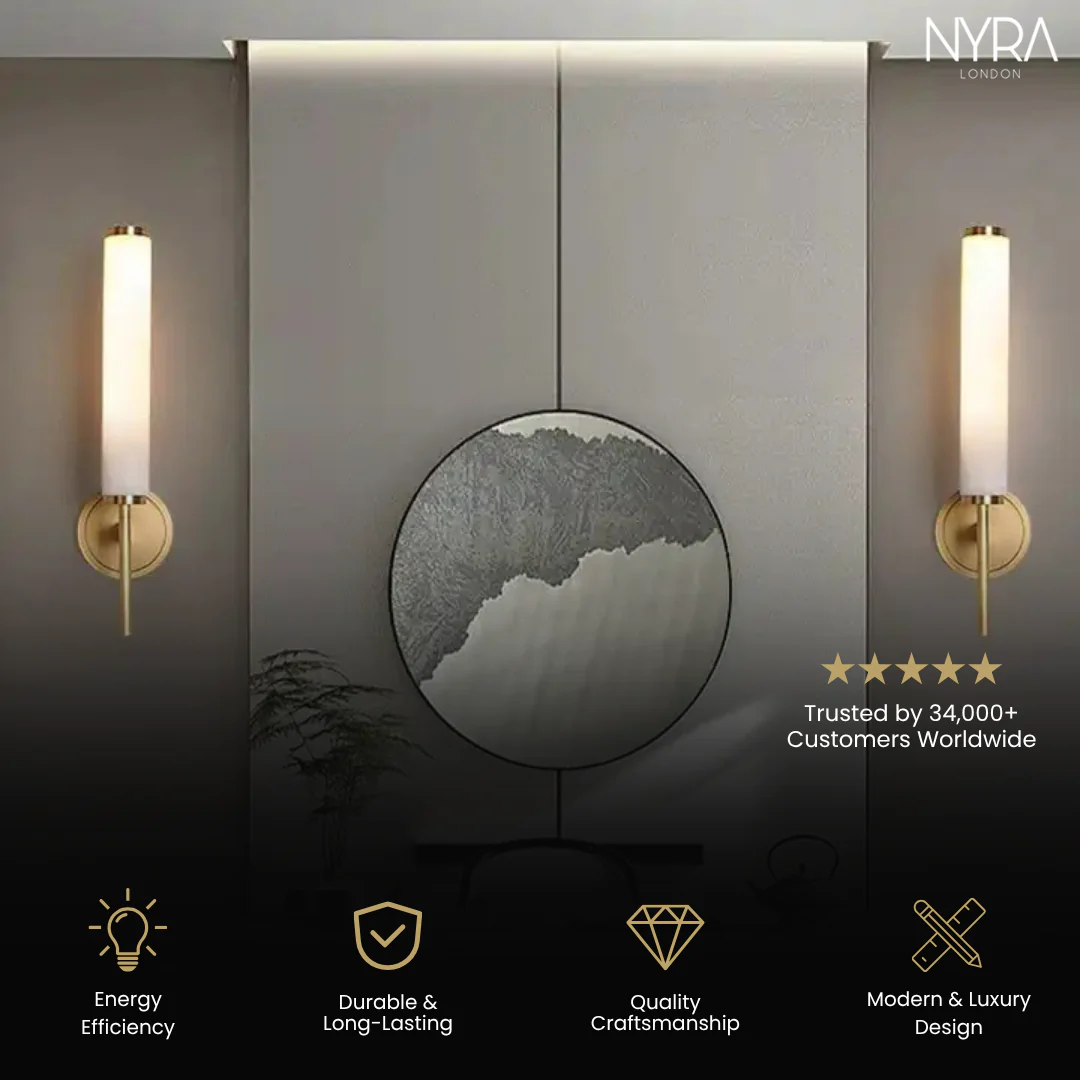 Alistair Marble Wall Lights - Image 3