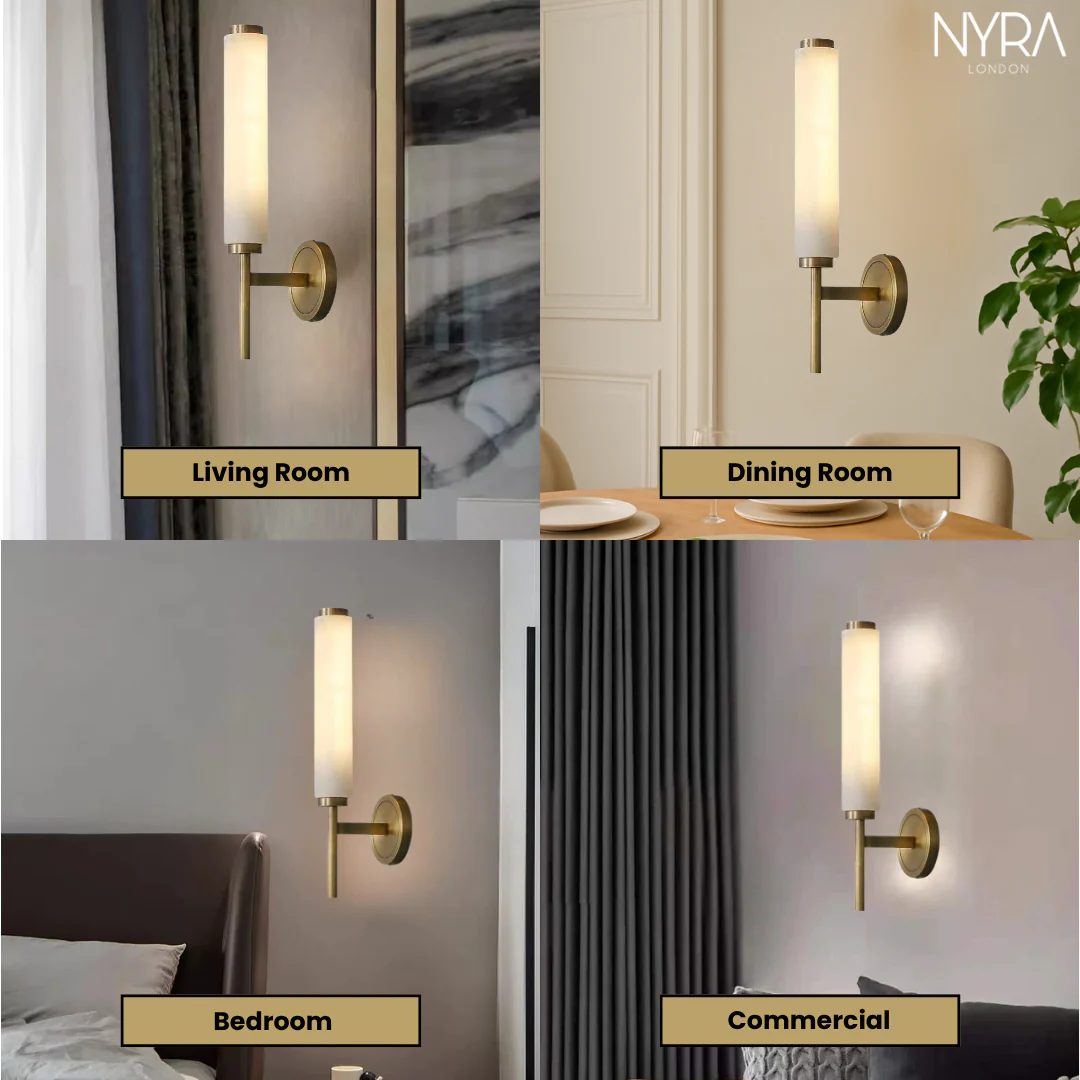 Alistair Marble Wall Lights - Image 4