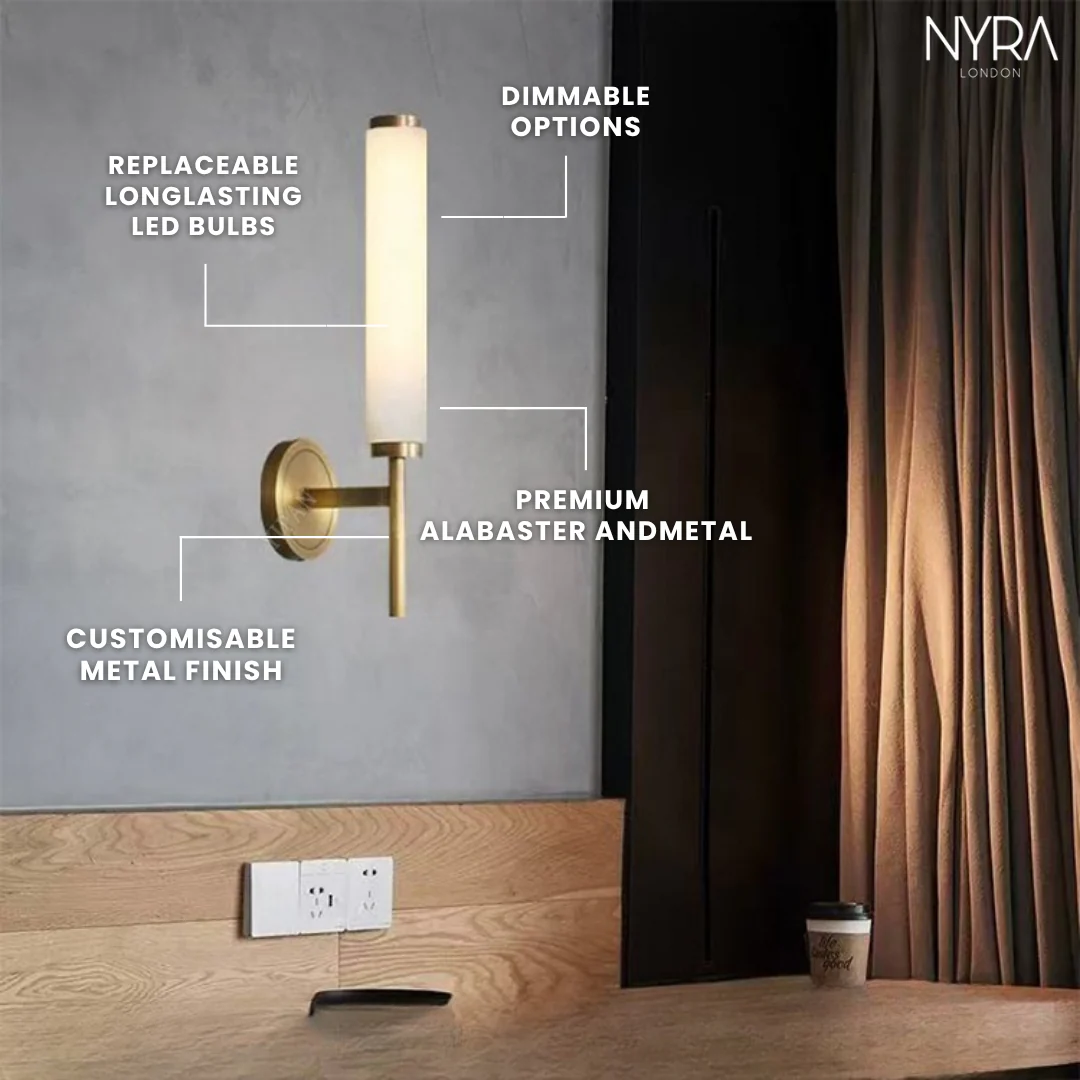 Alistair Marble Wall Lights - Image 7