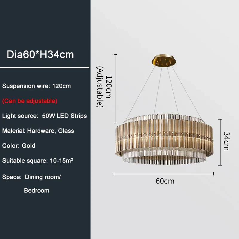 Mia Glass Chandelier - Image 13
