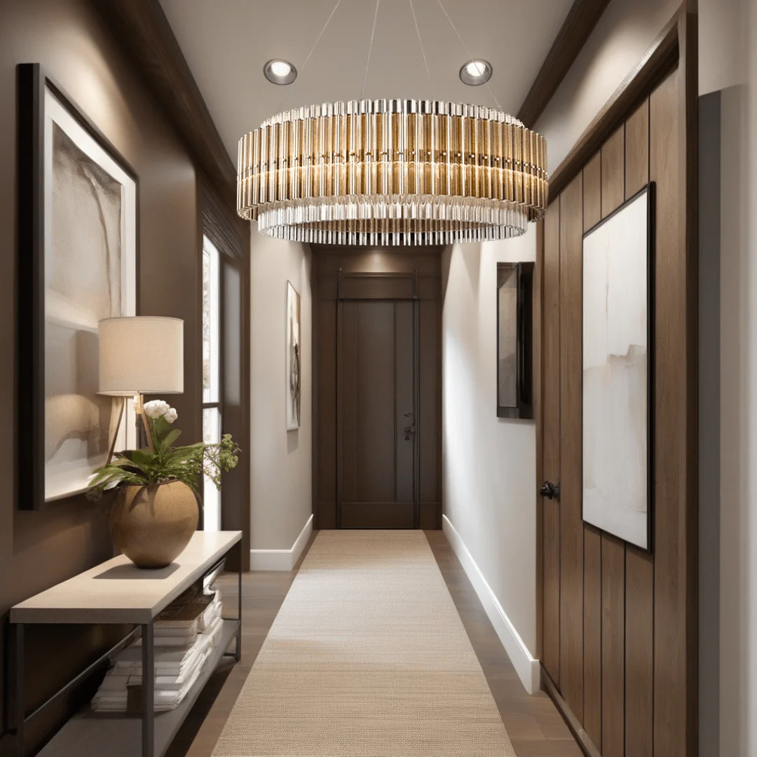Mia Glass Chandelier - Image 2