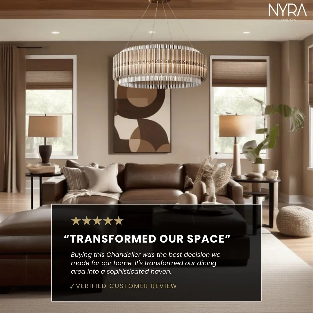 Mia Glass Chandelier - Image 6