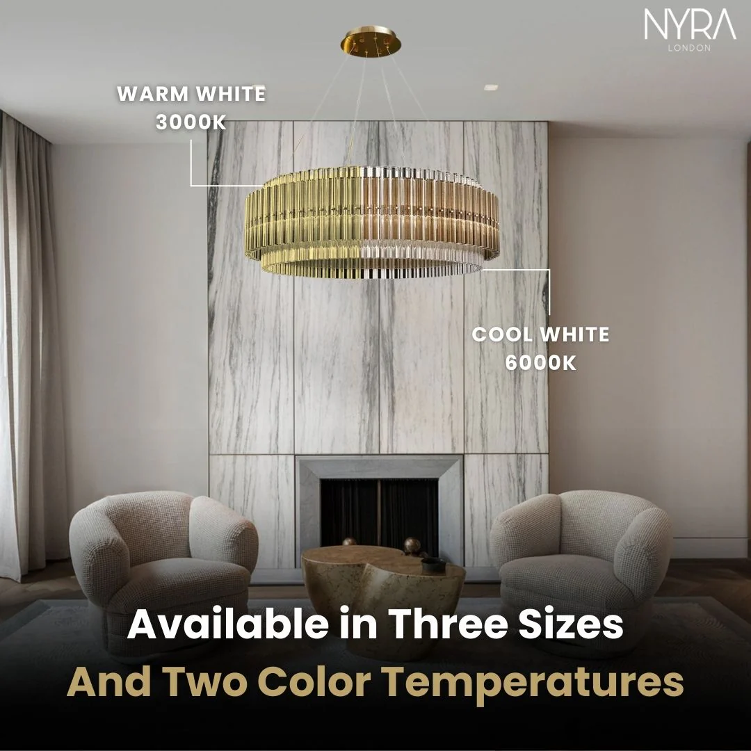 Mia Glass Chandelier - Image 7
