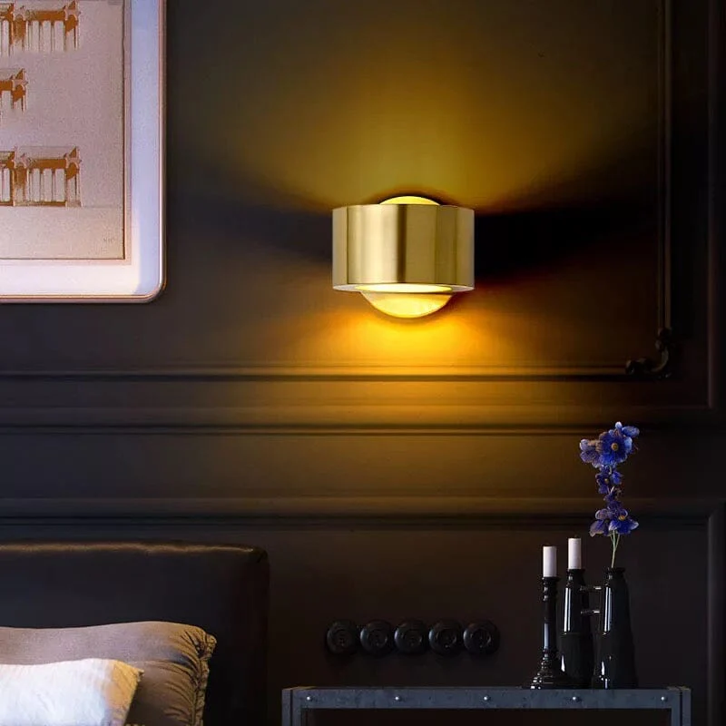 Golden Ring Wall Lamp - Image 3