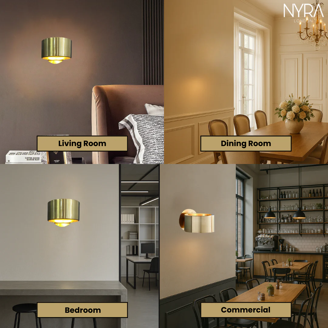 Golden Ring Wall Lamp - Image 5