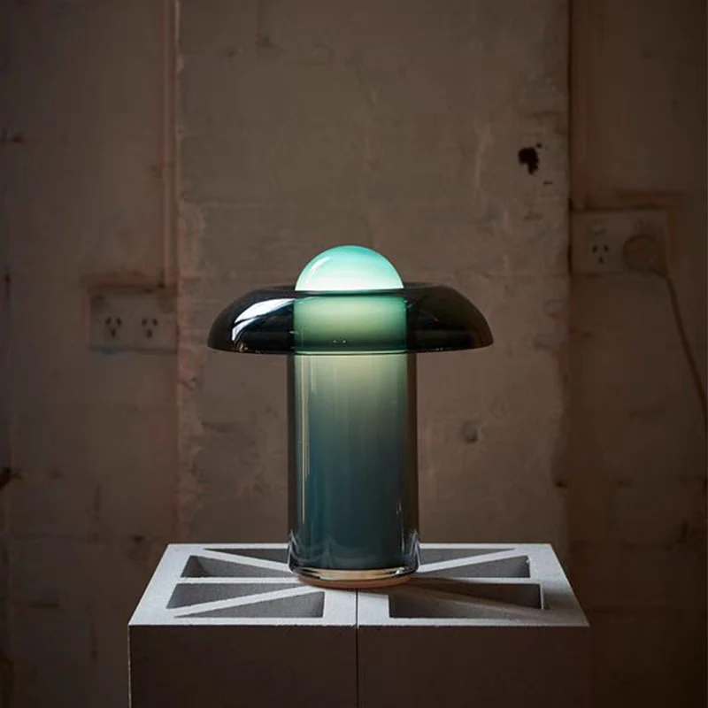 Moon Dome - Glass Table Lamp - Image 2