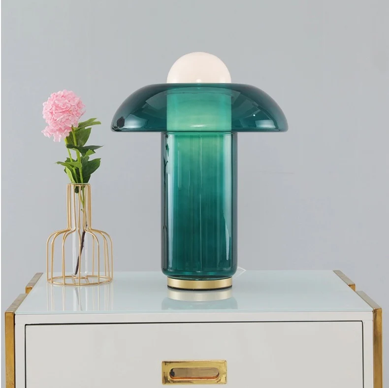 Moon Dome - Glass Table Lamp - Image 7