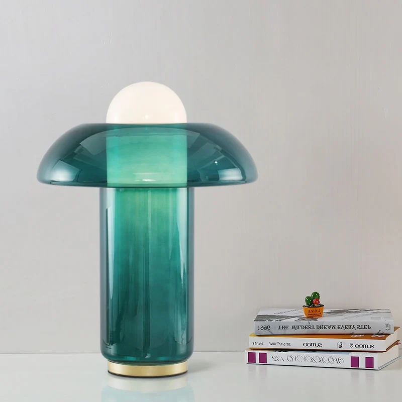 Moon Dome - Glass Table Lamp - Image 8