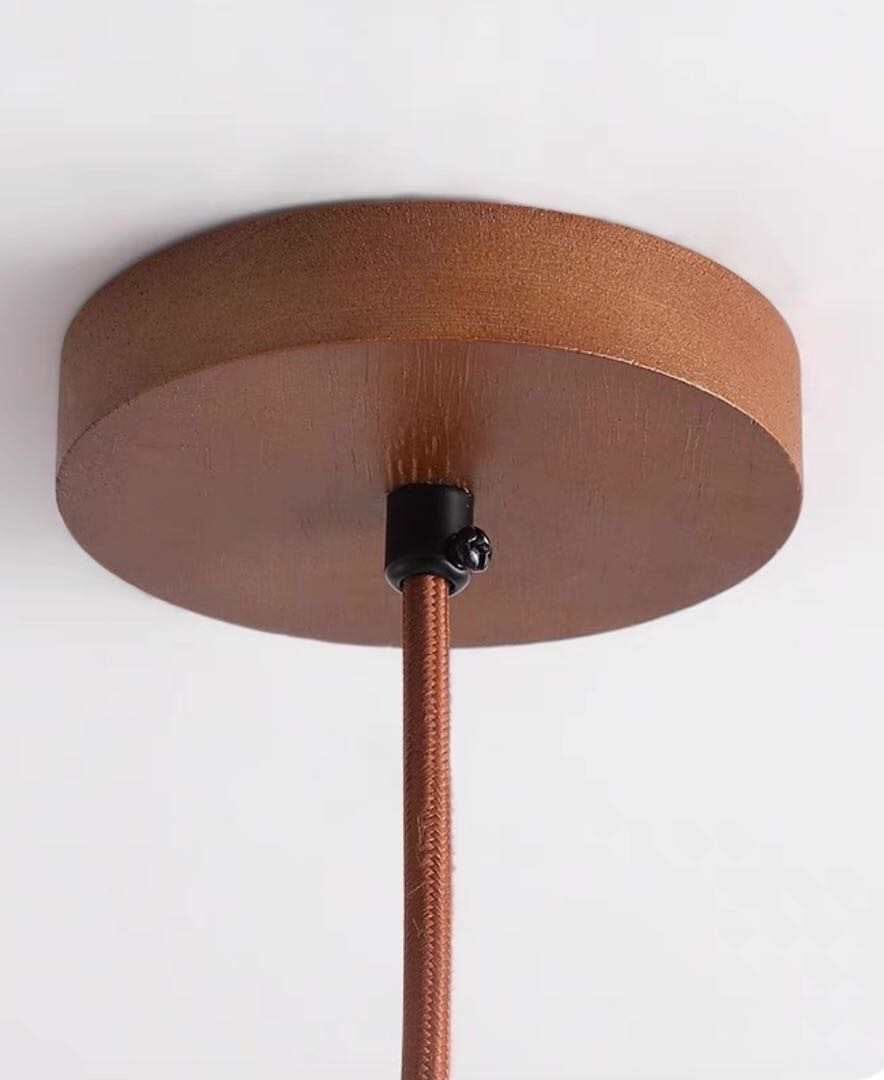 Moorgate Japanese Stone Wood Chandelier - Image 5