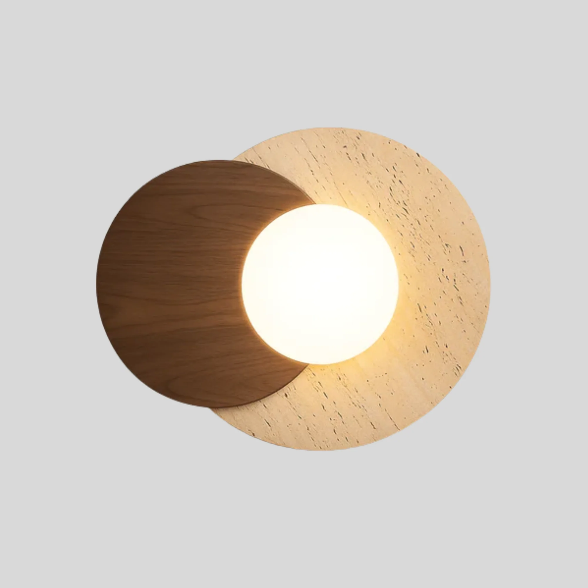 Muru Travertine Stone Wall Light - Image 10